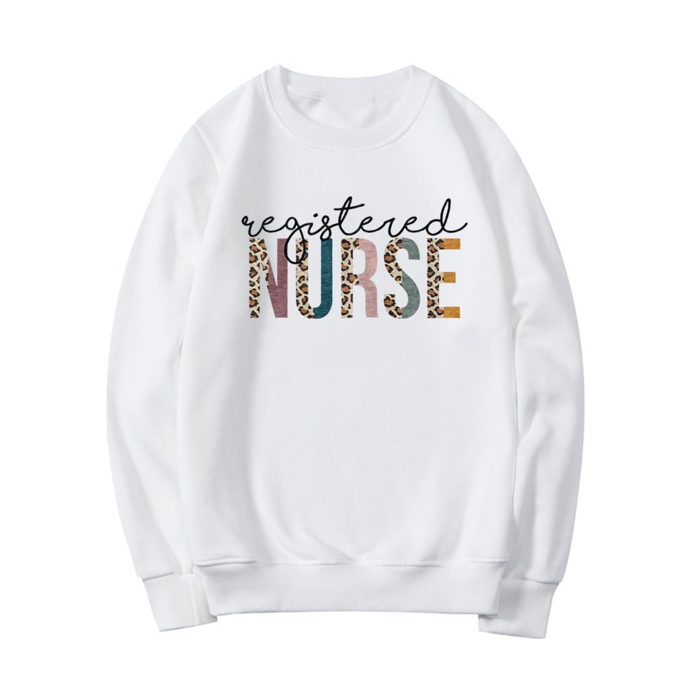 Korean Fashion Print Loose Hoodie
