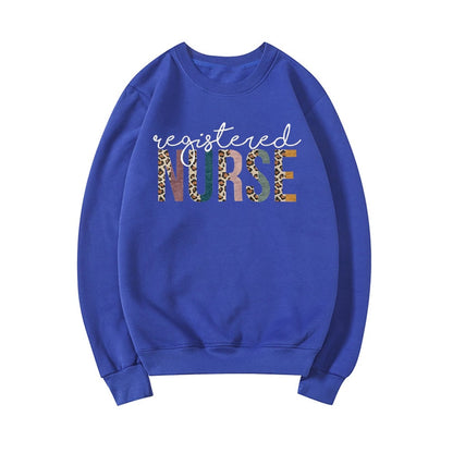 Korean Fashion Print Loose Hoodie