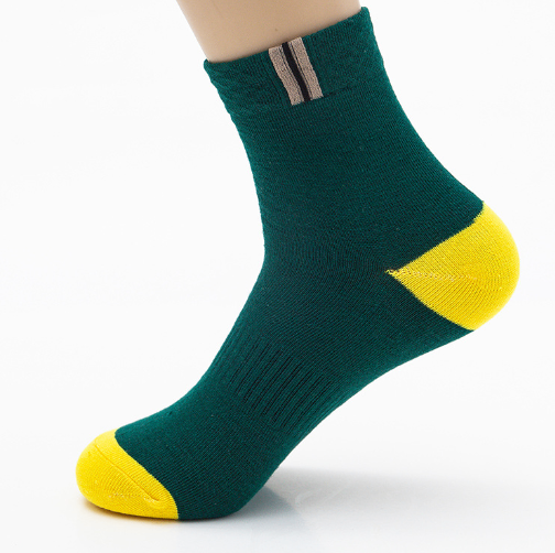 Breathable Cotton Athletic Socks