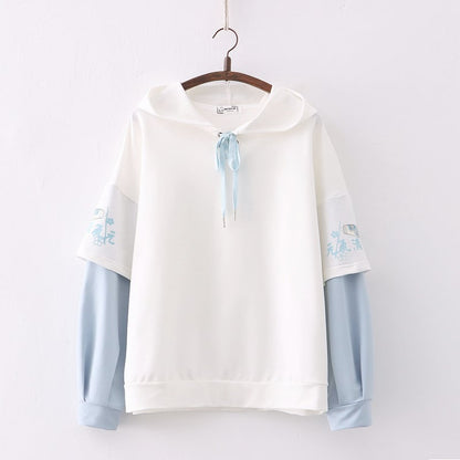 Chic Spliced Women's Hoodie