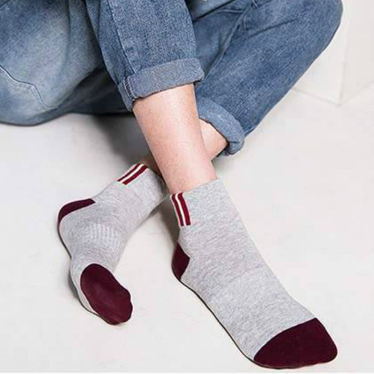Breathable Cotton Athletic Socks