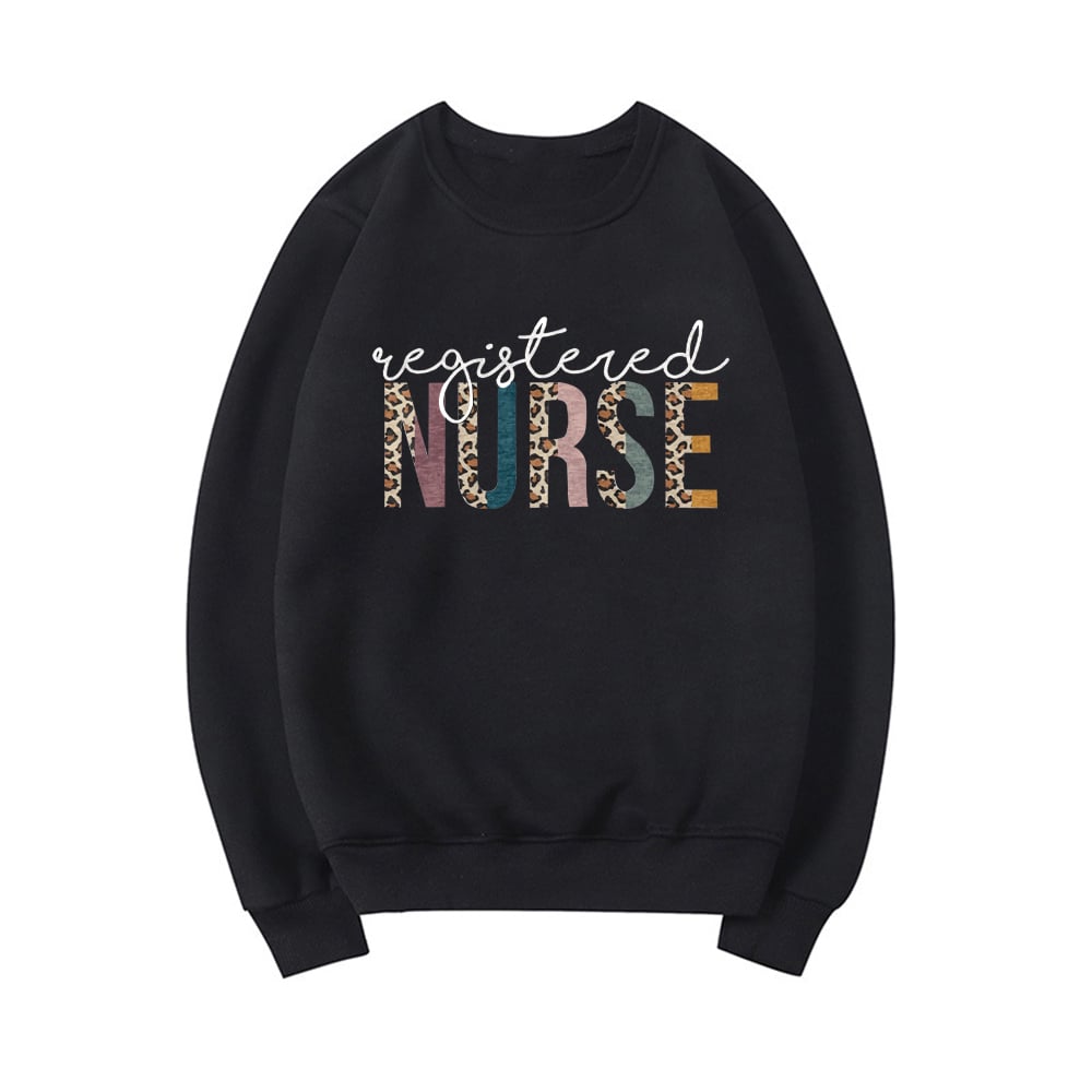 Korean Fashion Print Loose Hoodie