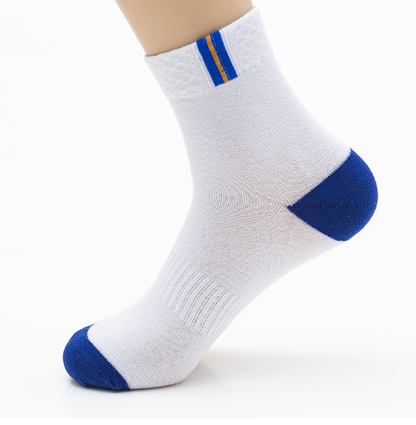 Breathable Cotton Athletic Socks