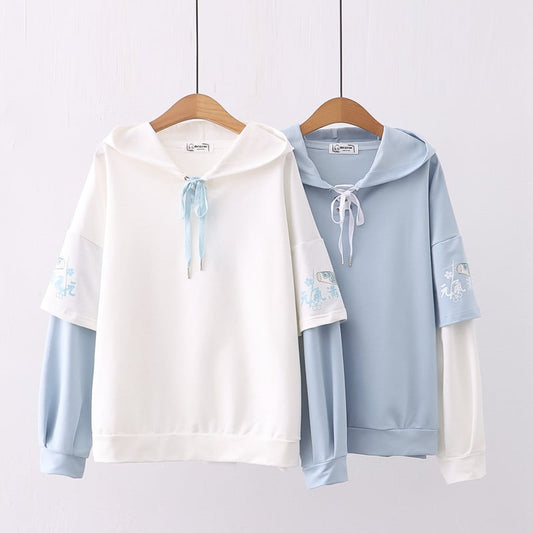 Chic Spliced Women's Hoodie