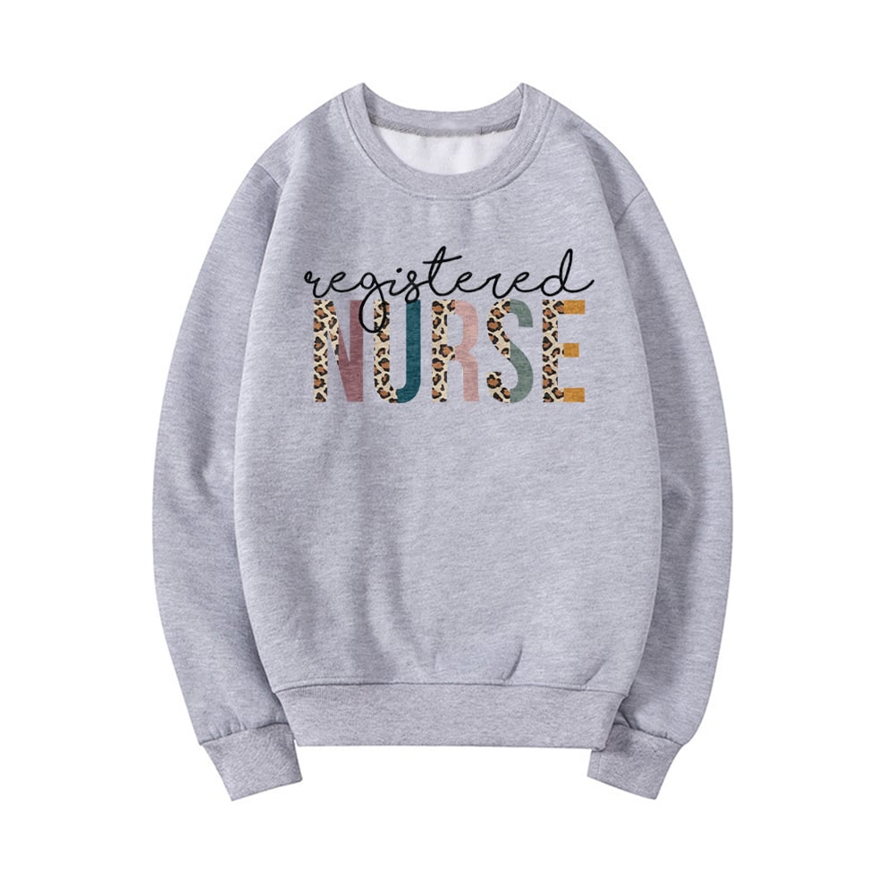Korean Fashion Print Loose Hoodie