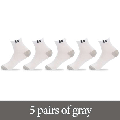Breathable Cotton Athletic Socks