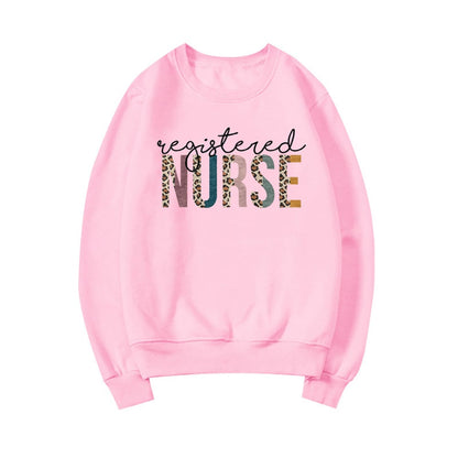 Korean Fashion Print Loose Hoodie